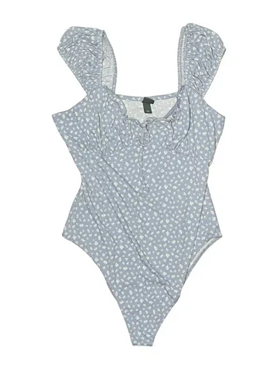 Pre-owned Wild Fable Bodysuit In Blue