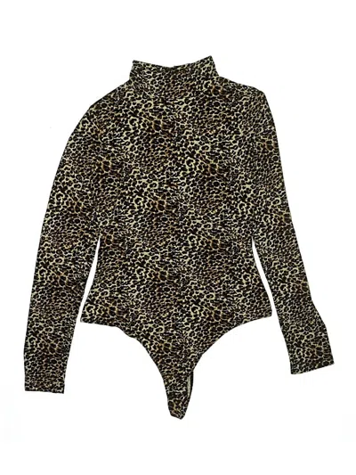 Pre-owned Wild Fable Bodysuit In Brown