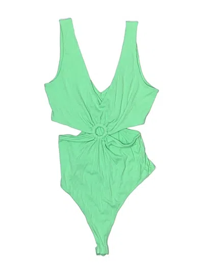 Pre-owned Wild Fable Bodysuit In Green