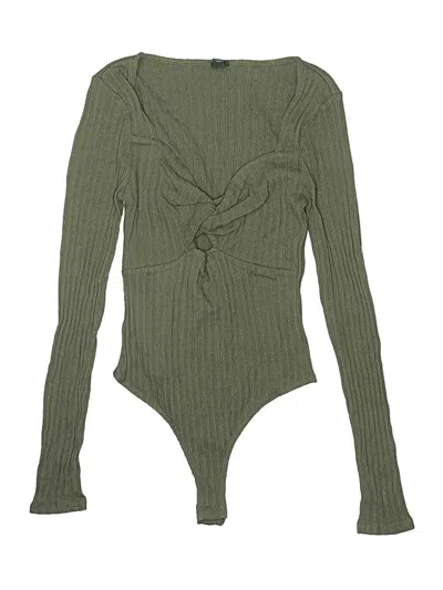 Pre-owned Wild Fable Bodysuit In Green