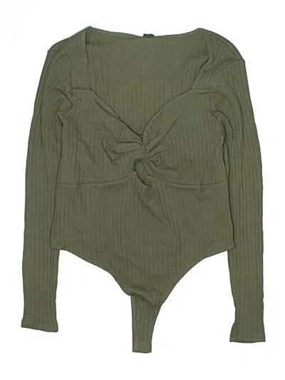 Pre-owned Wild Fable Bodysuit In Green