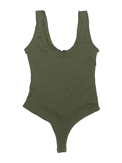 Pre-owned Wild Fable Bodysuit In Green