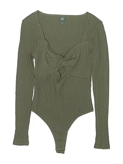 Pre-owned Wild Fable Bodysuit In Green
