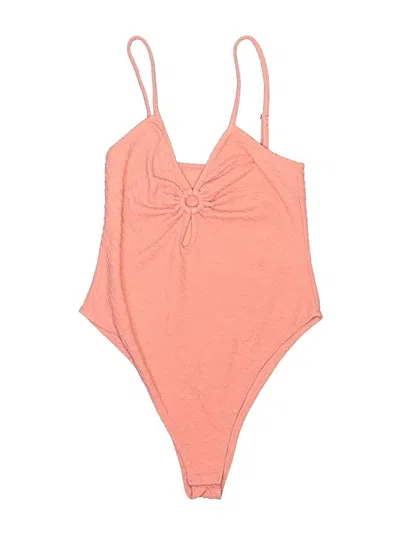 Pre-owned Wild Fable Bodysuit In Orange