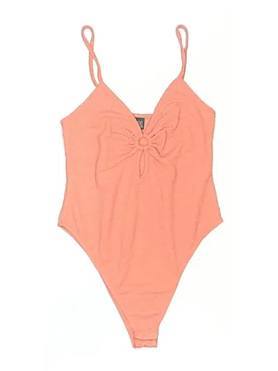 Pre-owned Wild Fable Bodysuit In Orange