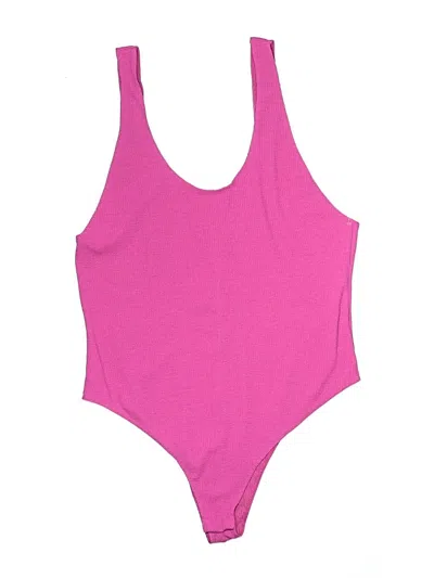 Pre-owned Wild Fable Bodysuit In Pink