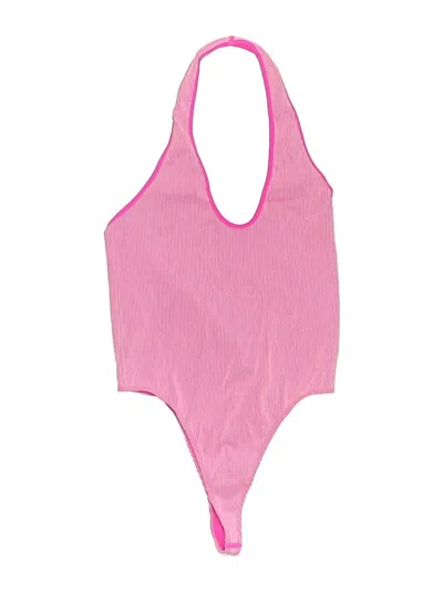Pre-owned Wild Fable Bodysuit In Pink