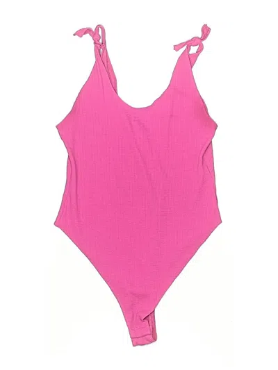 Pre-owned Wild Fable Bodysuit In Pink