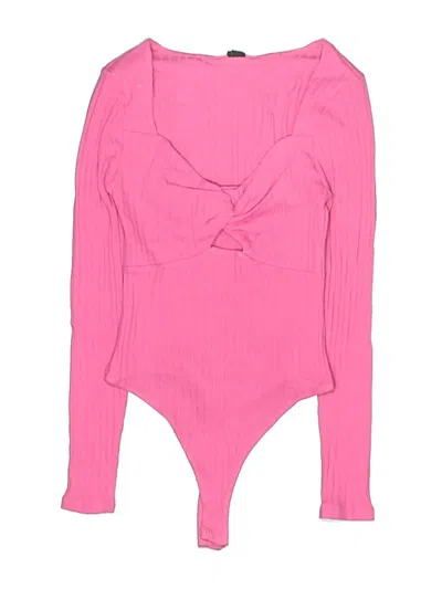 Pre-owned Wild Fable Bodysuit In Pink
