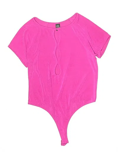 Pre-owned Wild Fable Bodysuit In Pink