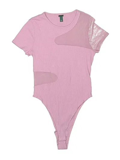 Pre-owned Wild Fable Bodysuit In Pink