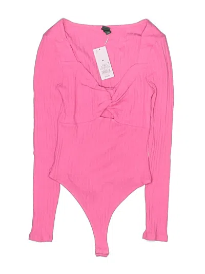 Pre-owned Wild Fable Bodysuit In Pink