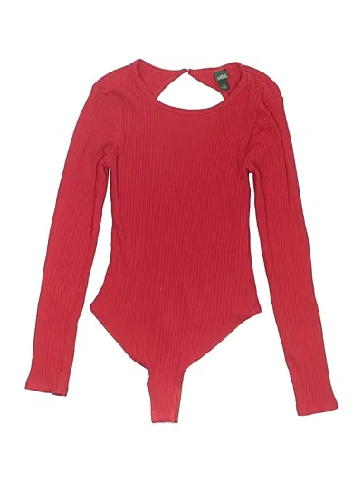 Pre-owned Wild Fable Bodysuit In Red