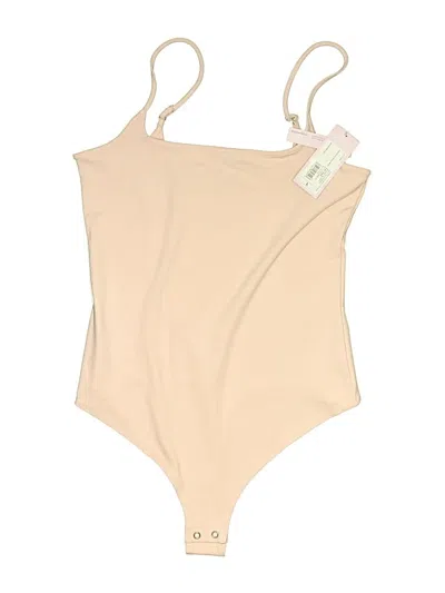 Wild Fable Bodysuit In Tan