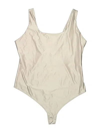 Pre-owned Wild Fable Bodysuit In White