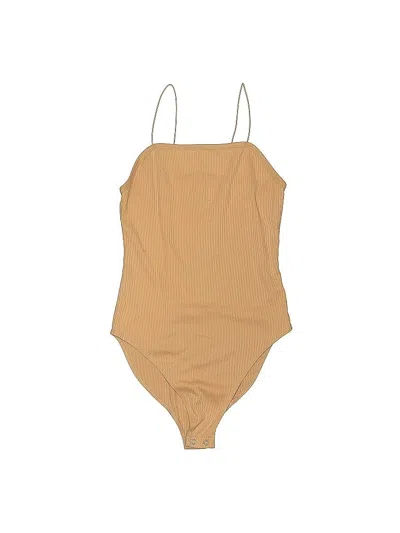 Pre-owned Wild Fable Bodysuit In Yellow