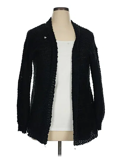 Pre-owned Wild Fable Cardigan Sweater In Black