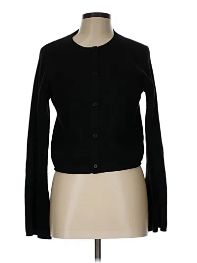 Pre-owned Wild Fable Cardigan Sweater In Black