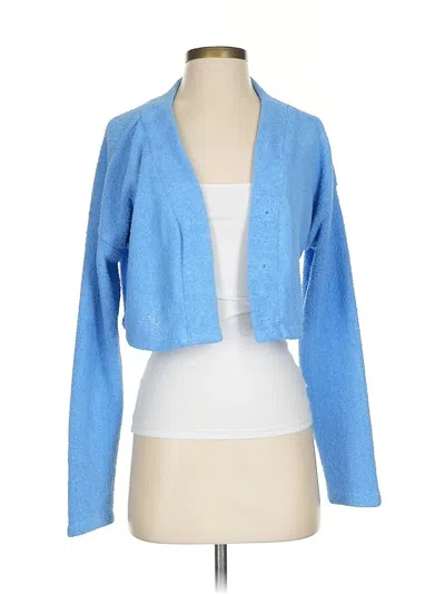 Pre-owned Wild Fable Cardigan Sweater In Blue