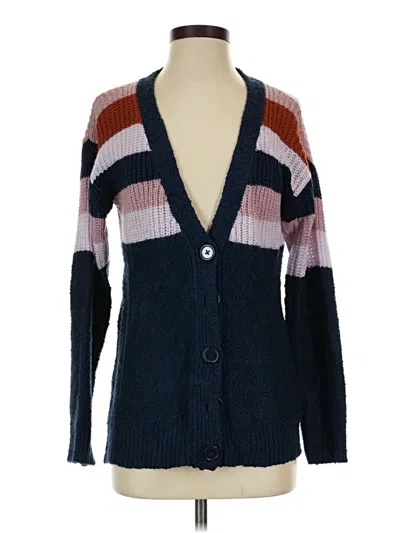 Pre-owned Wild Fable Cardigan Sweater In Blue
