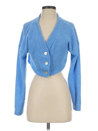 Pre-owned Wild Fable Cardigan Sweater In Blue