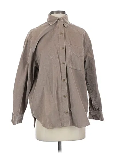 Pre-owned Wild Fable Cardigan Sweater In Brown