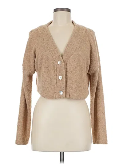 Pre-owned Wild Fable Cardigan Sweater In Brown