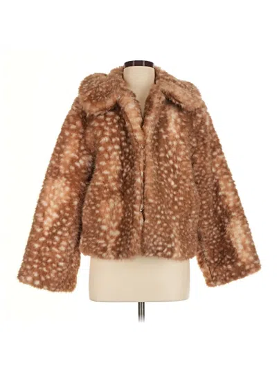 Pre-owned Wild Fable Cardigan Sweater In Brown