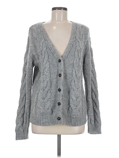 Pre-owned Wild Fable Cardigan Sweater In Gray