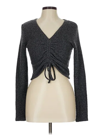Pre-owned Wild Fable Cardigan Sweater In Gray
