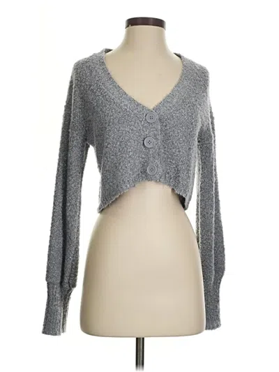 Pre-owned Wild Fable Cardigan Sweater In Gray