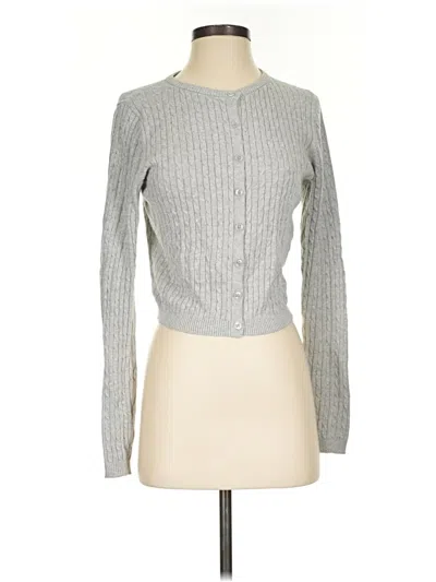 Pre-owned Wild Fable Cardigan Sweater In Gray