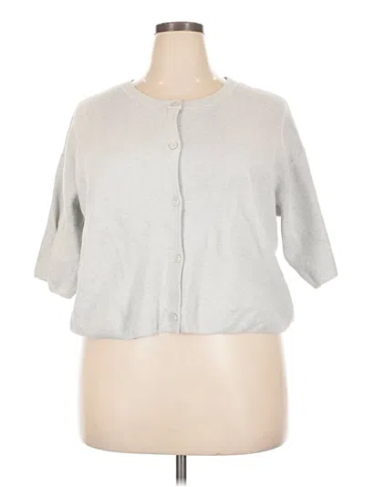 Pre-owned Wild Fable Cardigan Sweater In Gray