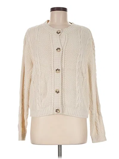 Pre-owned Wild Fable Cardigan Sweater In Ivory
