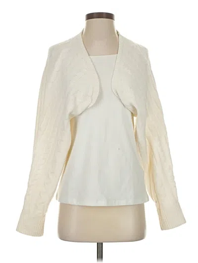 Pre-owned Wild Fable Cardigan Sweater In Ivory