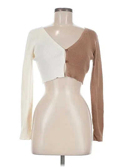 Pre-owned Wild Fable Cardigan Sweater In Ivory