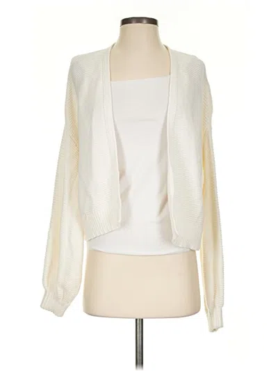 Pre-owned Wild Fable Cardigan Sweater In Ivory