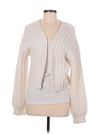 Pre-owned Wild Fable Cardigan Sweater In Ivory