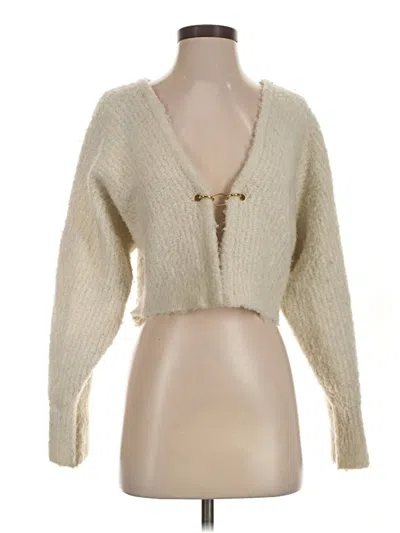 Pre-owned Wild Fable Cardigan Sweater In Ivory