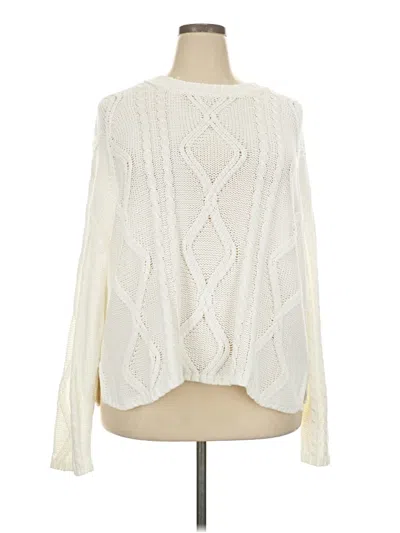 Pre-owned Wild Fable Cardigan Sweater In Ivory