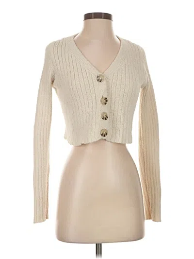 Pre-owned Wild Fable Cardigan Sweater In Ivory