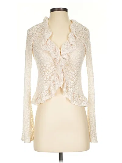 Pre-owned Wild Fable Cardigan Sweater In Ivory