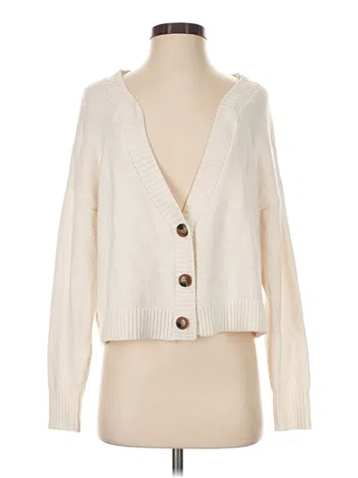 Pre-owned Wild Fable Cardigan Sweater In Ivory
