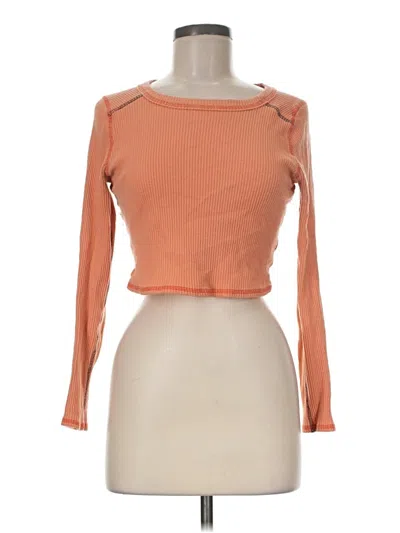 Pre-owned Wild Fable Cardigan Sweater In Orange