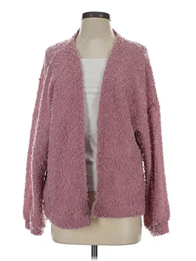 Pre-owned Wild Fable Cardigan Sweater In Pink