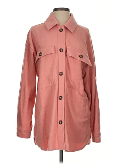 Pre-owned Wild Fable Cardigan Sweater In Pink