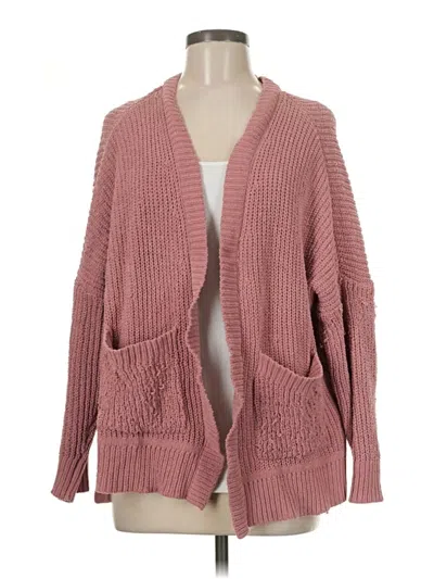 Pre-owned Wild Fable Cardigan Sweater In Pink