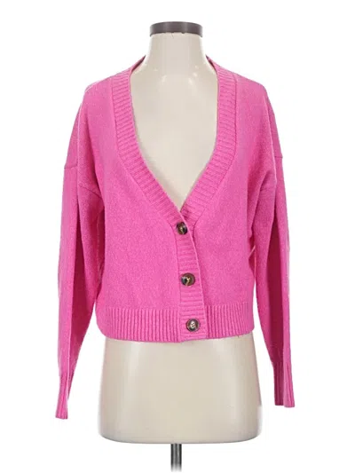 Pre-owned Wild Fable Cardigan Sweater In Pink