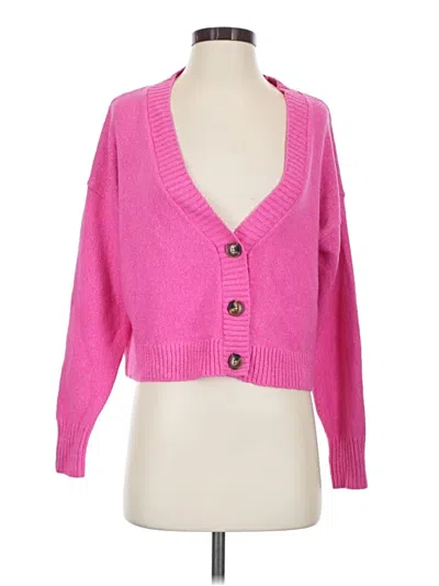 Pre-owned Wild Fable Cardigan Sweater In Pink