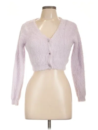 Pre-owned Wild Fable Cardigan Sweater In Purple